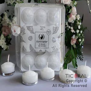 VELA NOCHE BLANCA x 12